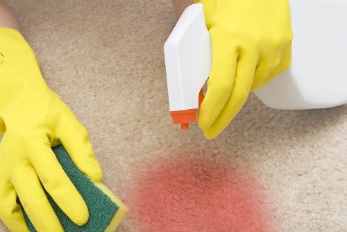 Professional cleaning team from Maya House Cleaners
