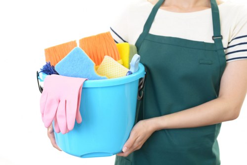 Professional house clearance team at work