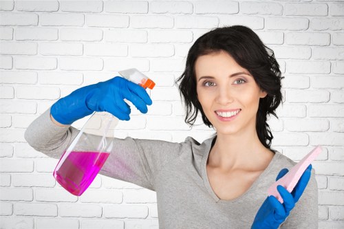 Step-by-step oven cleaning process
